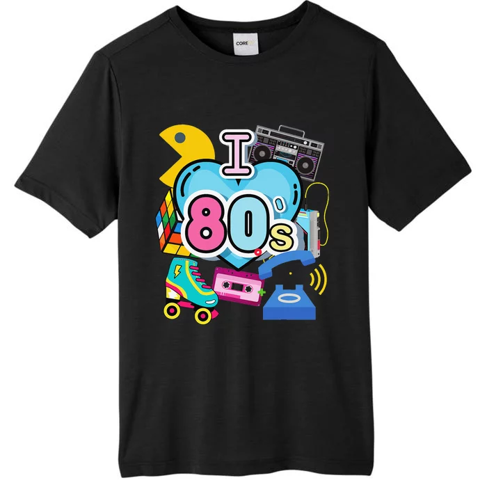 Nostalgic I Love the 80's Trip Down Memory Lane 80's Style ChromaSoft Performance T-Shirt