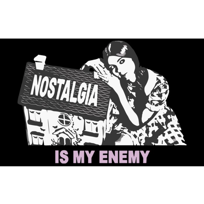 Nostalgia Is My Enemy Bumper Sticker