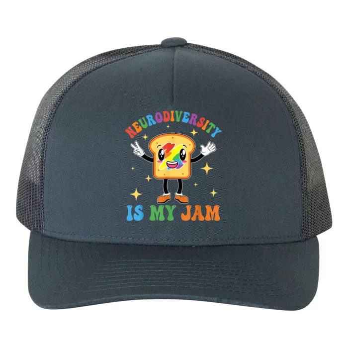 Neurodiversity Is MyJam Autism Awareness Special Education Yupoong Adult 5-Panel Trucker Hat