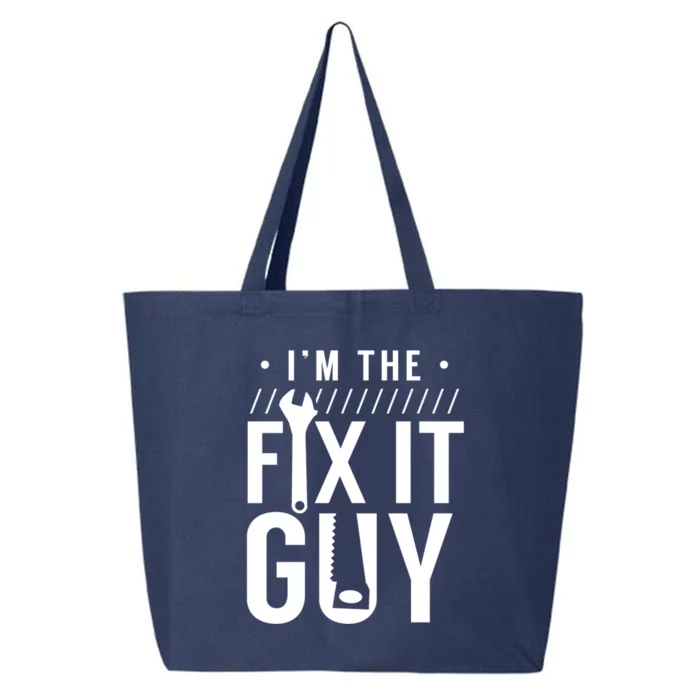 Name Is Mr Fix It Handy Hobbyist Diy Handy Tinkerer Gift 25L Jumbo Tote