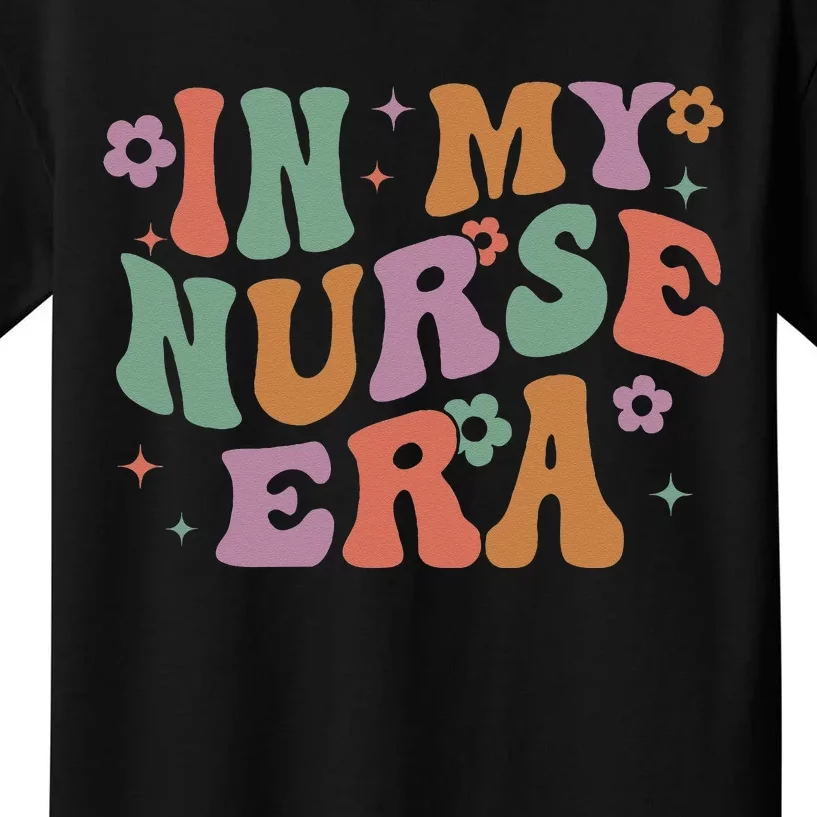 Nurse In my Nurse Era RN Nursing School Graduation Lpn Lvn Kids T-Shirt