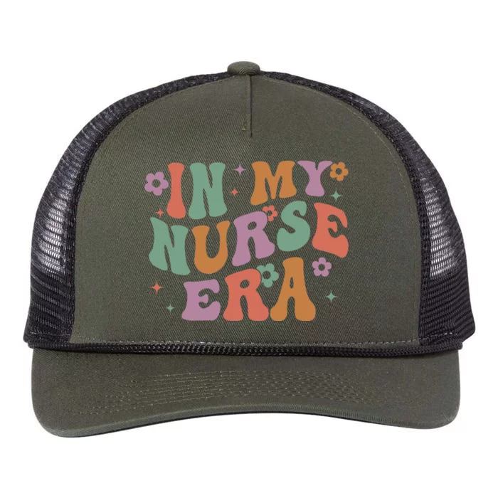 Nurse In my Nurse Era RN Nursing School Graduation Lpn Lvn Retro Rope Trucker Hat Cap