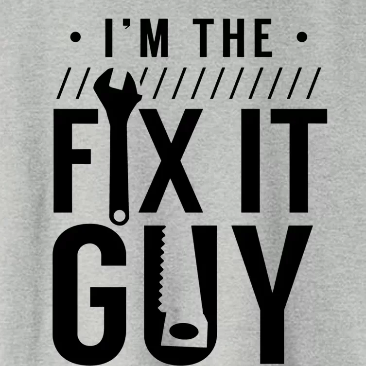 Name Is Mr Fix It Handy Hobbyist Diy Handy Tinkerer Cute Gift Women's Crop Top Tee