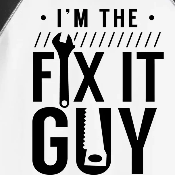 Name Is Mr Fix It Handy Hobbyist Diy Handy Tinkerer Cute Gift Toddler Fine Jersey T-Shirt