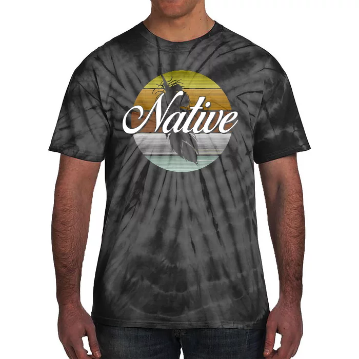 Native Indian Native American Pride Indigenous Cherokee Tie-Dye T-Shirt