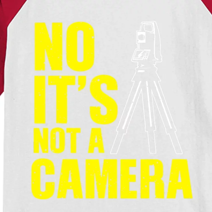 No ItS Not A Camera Kids Colorblock Raglan Jersey