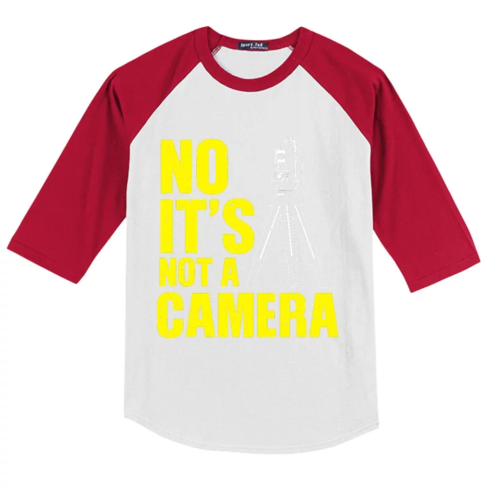 No ItS Not A Camera Kids Colorblock Raglan Jersey