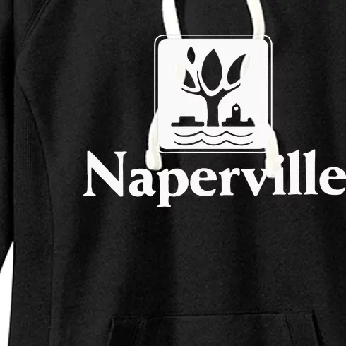 Naperville Illinois Women's Fleece Hoodie