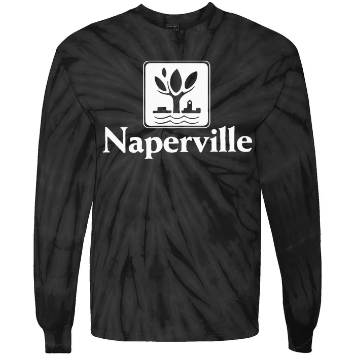 Naperville Illinois Tie-Dye Long Sleeve Shirt