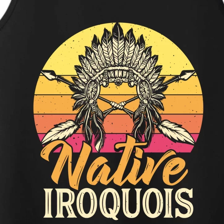 Native Iroquois Native Pride American Indian Tribe Gift Performance Tank