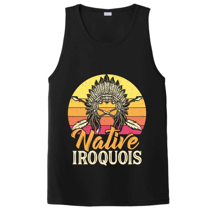 Native Iroquois Native Pride American Indian Tribe Gift Performance Tank