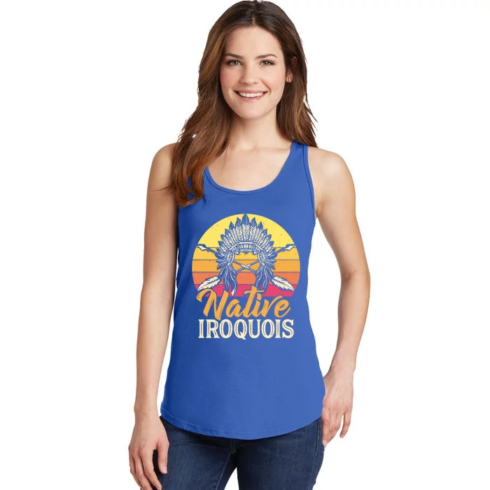 Native Iroquois Native Pride American Indian Tribe Gift Ladies Essential Tank