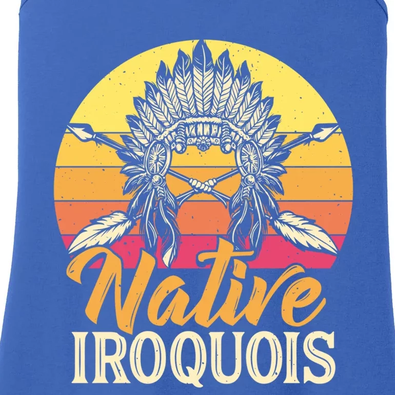 Native Iroquois Native Pride American Indian Tribe Gift Ladies Essential Tank