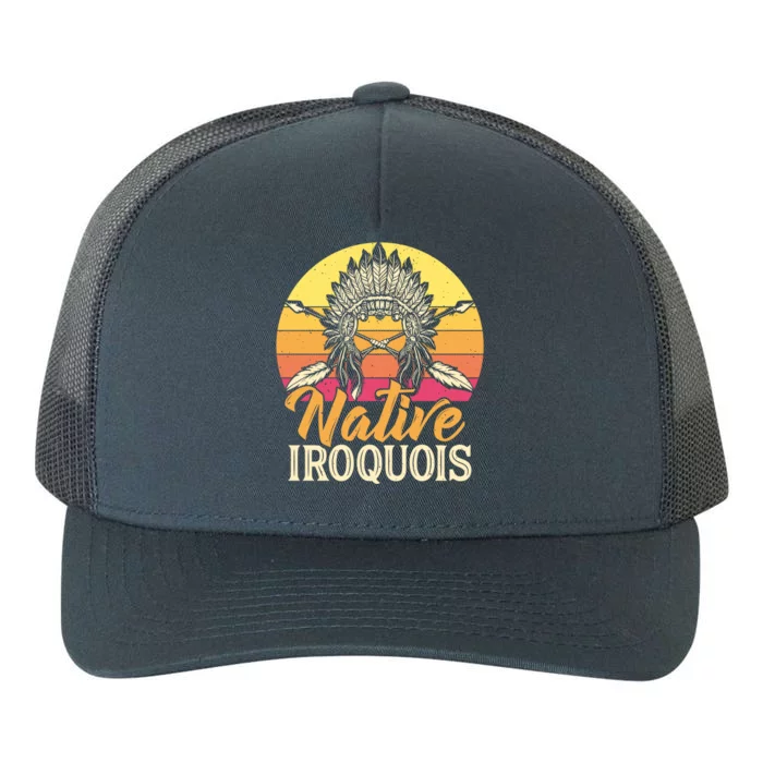 Native Iroquois Native Pride American Indian Tribe Gift Yupoong Adult 5-Panel Trucker Hat