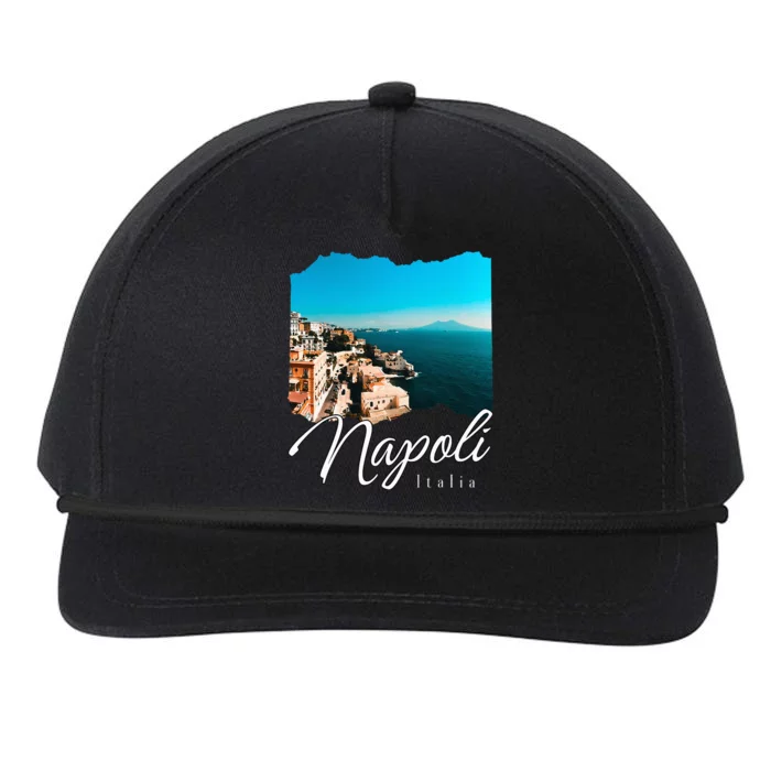 Napoli Italia Naples Italy Naples Snapback Five-Panel Rope Hat