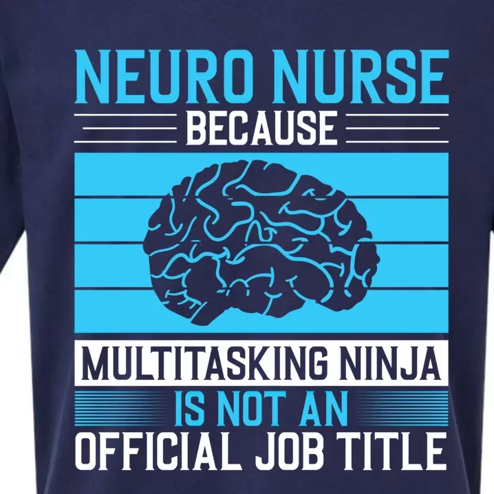 Neuro Icu Nurse Neuro Nurse Great Gift Sueded Cloud Jersey T-Shirt