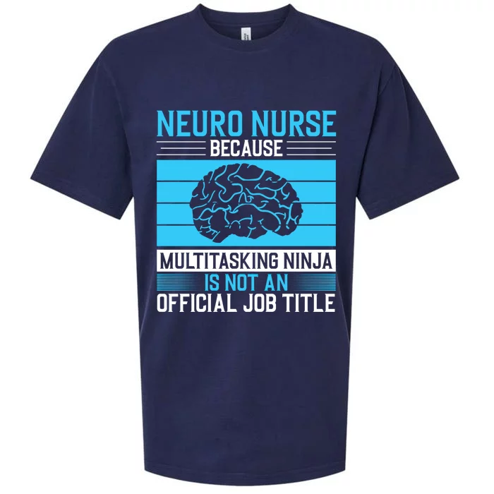 Neuro Icu Nurse Neuro Nurse Great Gift Sueded Cloud Jersey T-Shirt