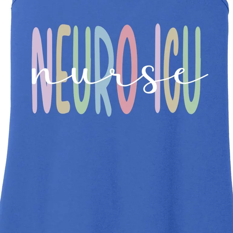 Neuro Icu Nurse Appreciation Neurology Intensive Care Unit Funny Gift Ladies Essential Tank