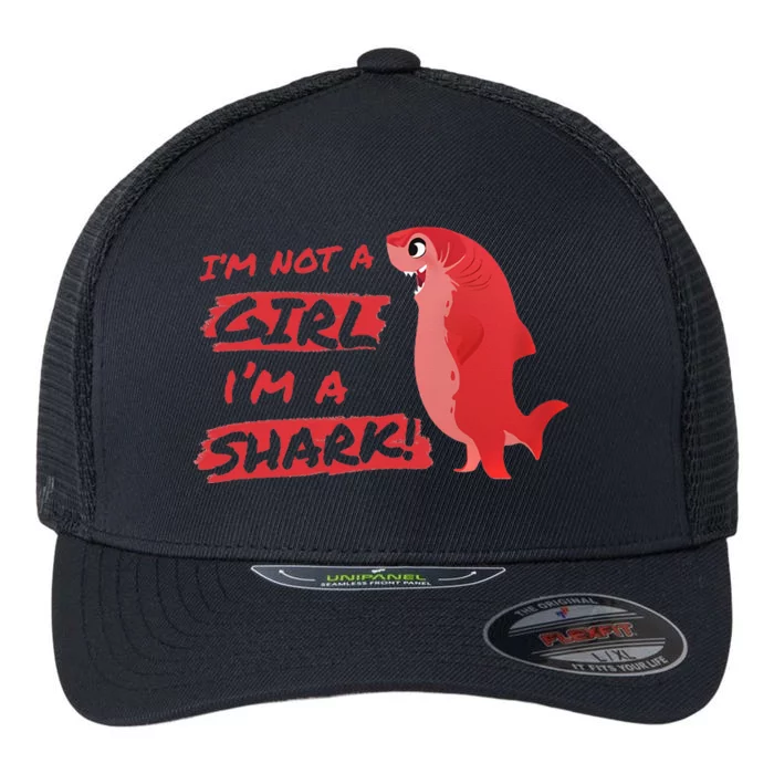 Nimona IM Not A Girl IM A Shark Shapeshifting Hero Flexfit Unipanel Trucker Cap