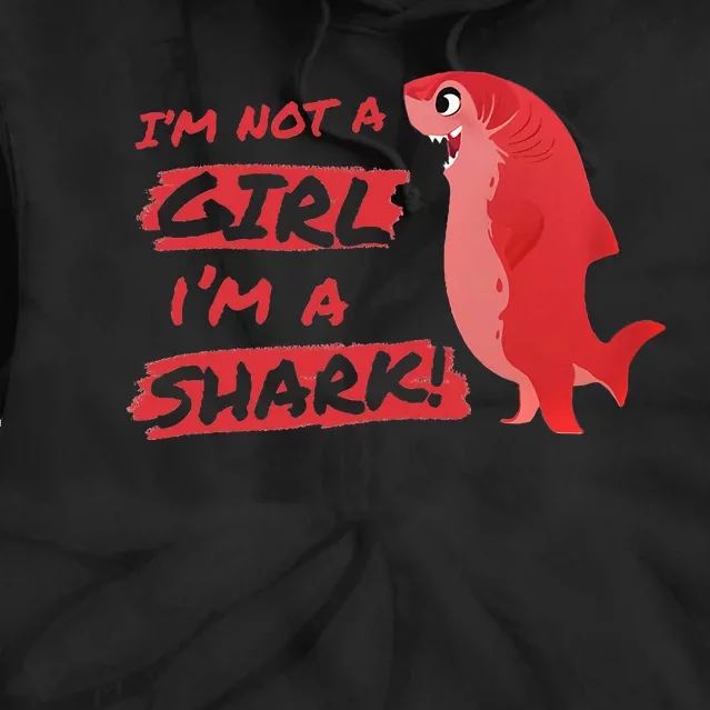 Nimona IM Not A Girl IM A Shark Shapeshifting Hero Tie Dye Hoodie