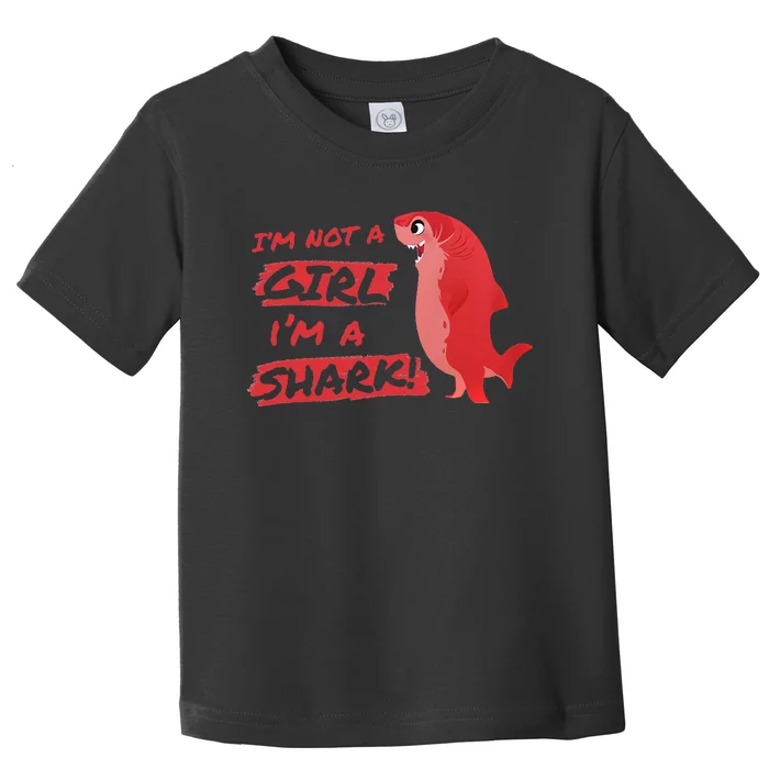 Nimona IM Not A Girl IM A Shark Shapeshifting Hero Toddler T-Shirt