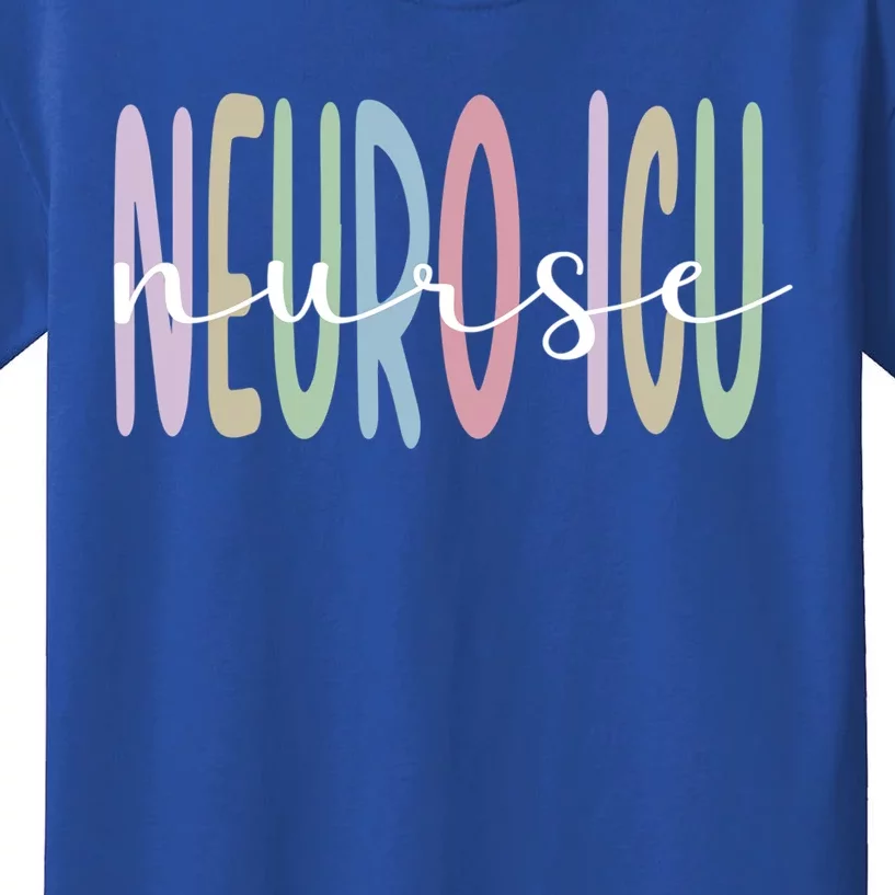 Neuro Icu Nurse Appreciation Neurology Intensive Care Unit Gift Kids T-Shirt