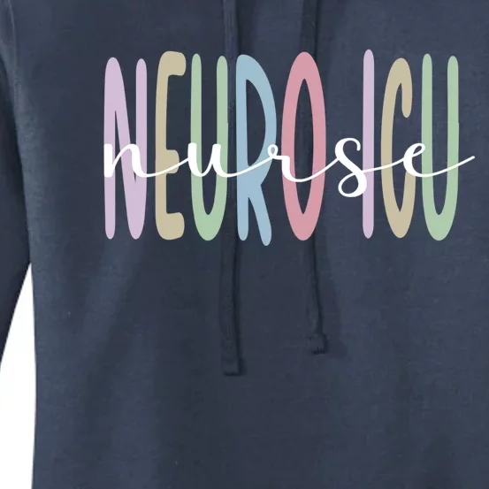 Neuro Icu Nurse Appreciation Neurology Intensive Care Unit Gift Women's Pullover Hoodie