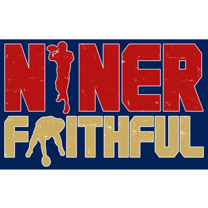 Niner Faithful Bumper Sticker