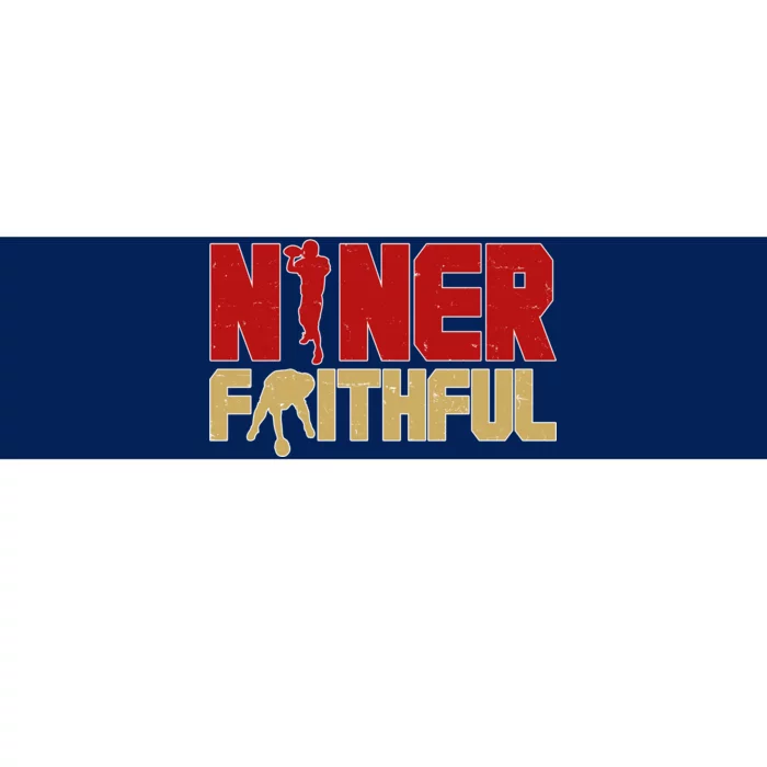 Niner Faithful Bumper Sticker