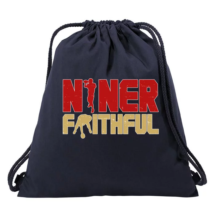 Niner Faithful Drawstring Bag