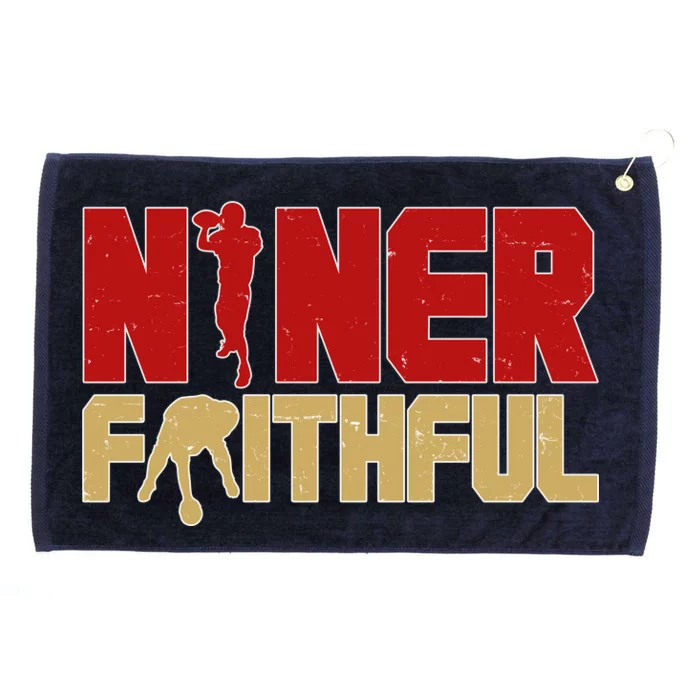 Niner Faithful Grommeted Golf Towel