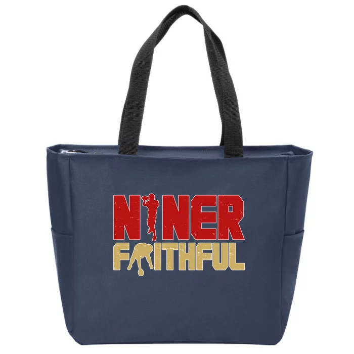 Niner Faithful Zip Tote Bag