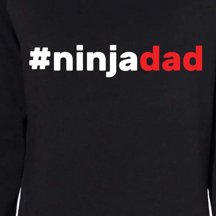 Ninja Dad Womens California Wash Sweatshirt