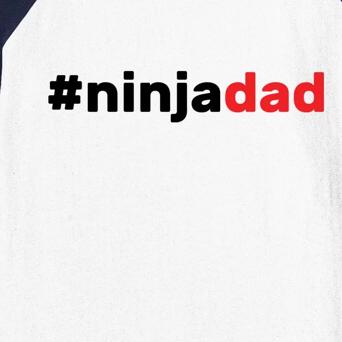 Ninja Dad Baseball Sleeve Shirt