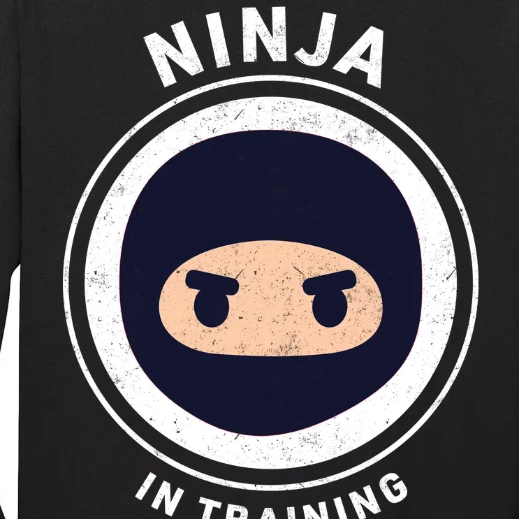 Ninja In Training Tall Long Sleeve T-Shirt