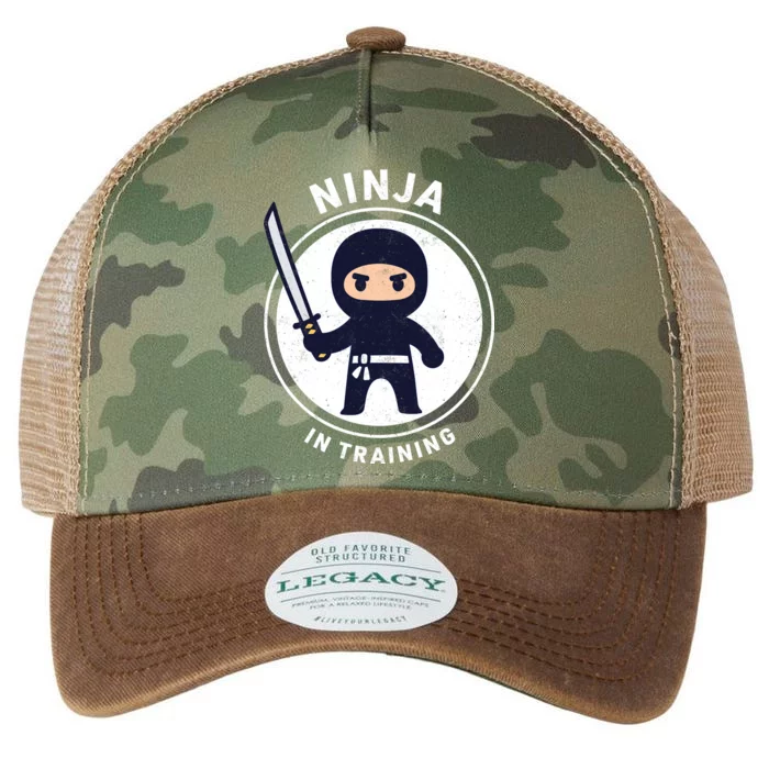 Ninja In Training Sword Legacy Tie Dye Trucker Hat