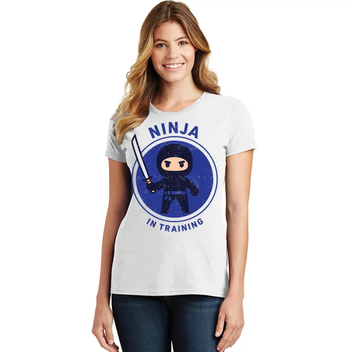 Ninja In Training Sword Women's T-Shirt