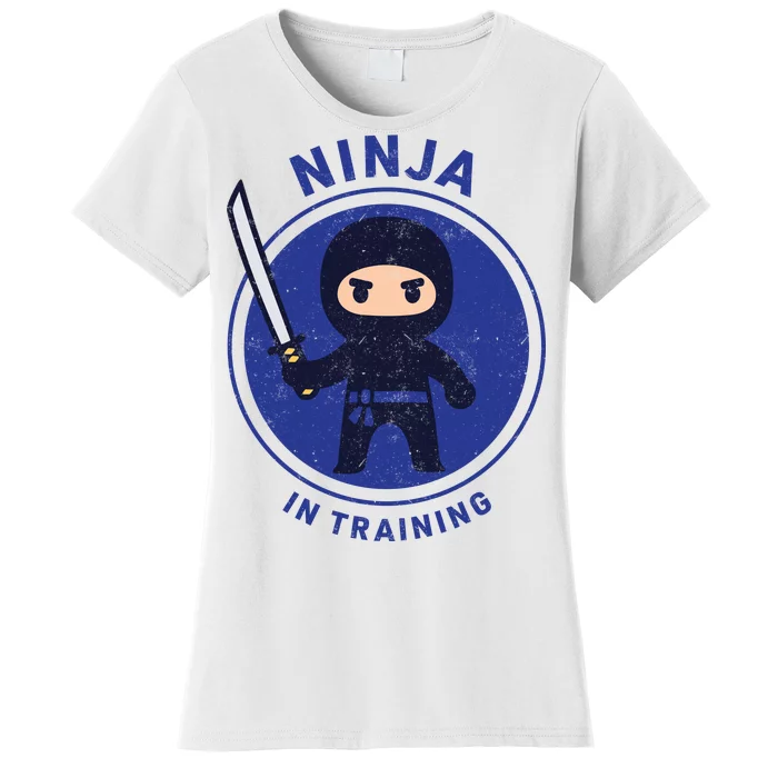 Ninja In Training Sword Women's T-Shirt