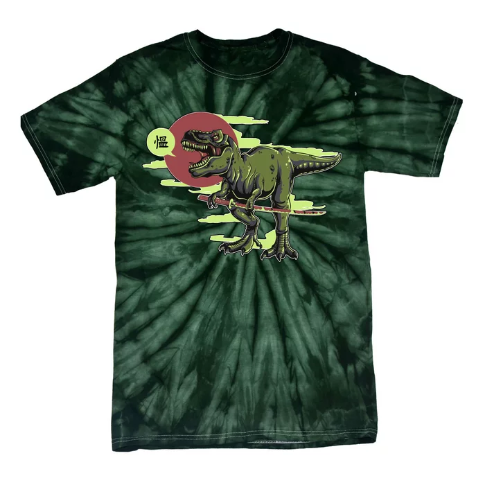 Ninja T-Rex Tie-Dye T-Shirt