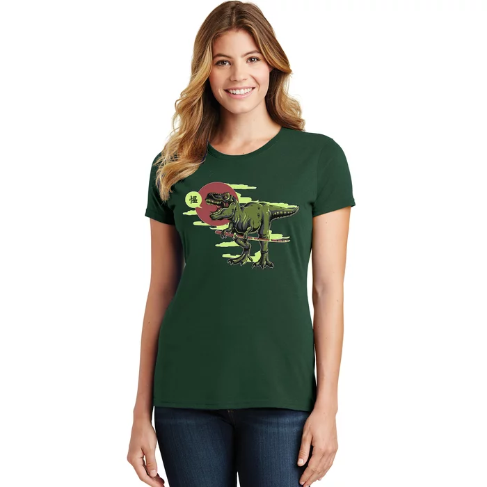 Ninja T-Rex Women's T-Shirt