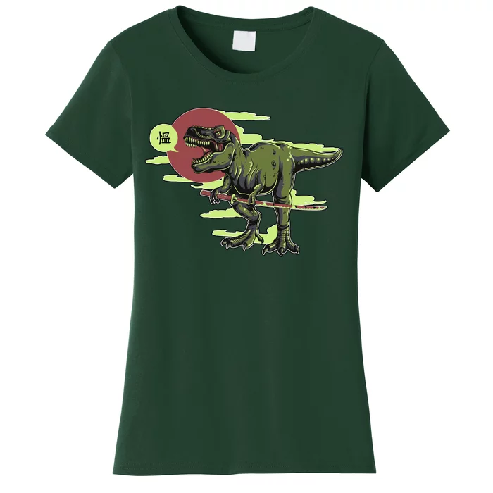 Ninja T-Rex Women's T-Shirt