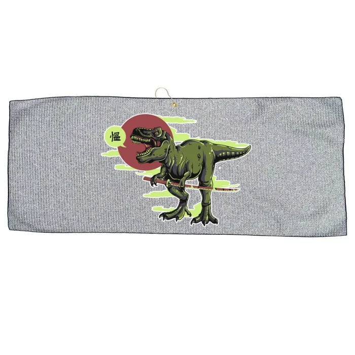 Ninja T-Rex Large Microfiber Waffle Golf Towel