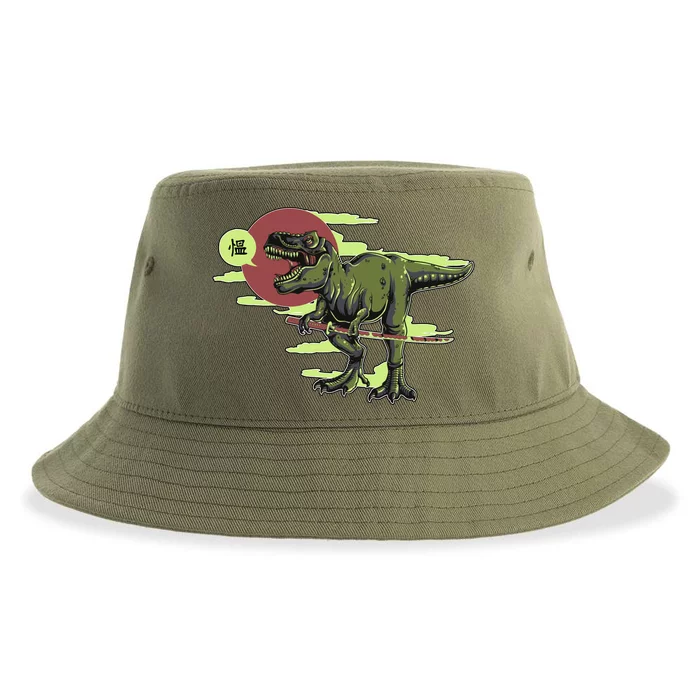 Ninja T-Rex Sustainable Bucket Hat