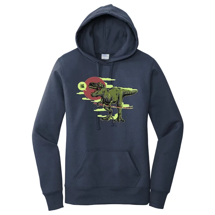 Ninja T-Rex Women's Pullover Hoodie