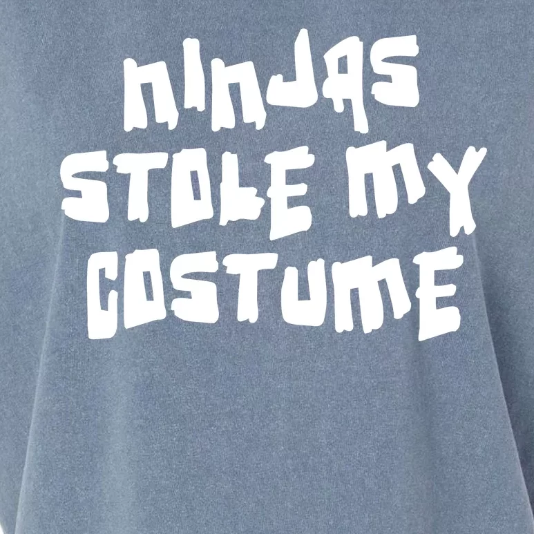 Ninjas Stole My Costume Halloween Garment-Dyed Women's Muscle Tee