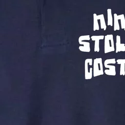 Ninjas Stole My Costume Halloween Softstyle Adult Sport Polo