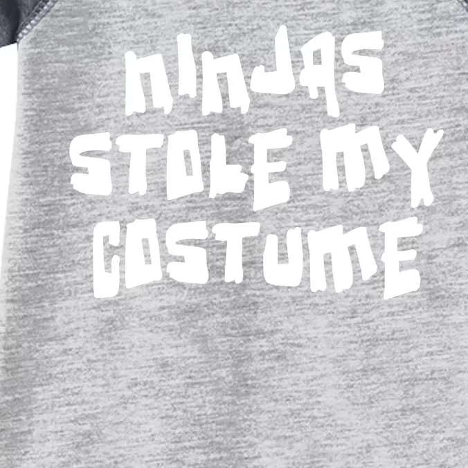 Ninjas Stole My Costume Halloween Infant Baby Jersey Bodysuit