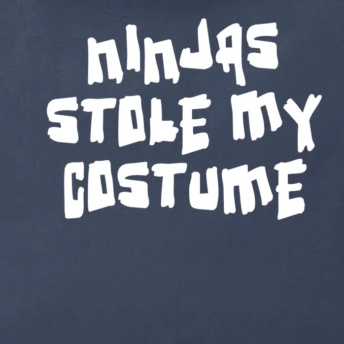 Ninjas Stole My Costume Halloween Zip Tote Bag