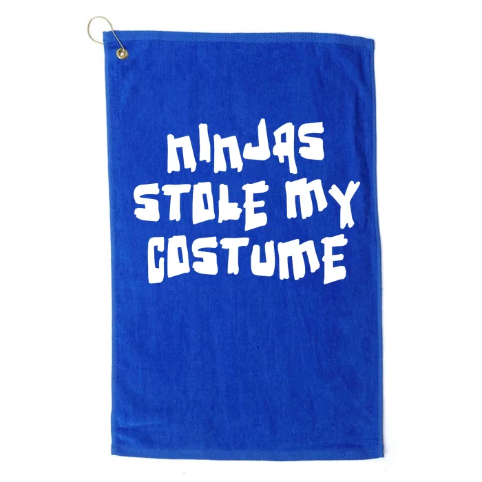 Ninjas Stole My Costume Halloween Platinum Collection Golf Towel