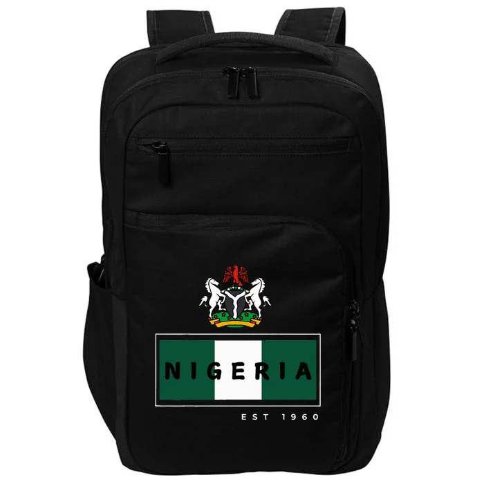 Nigeria Independence Proudly Nigeria Impact Tech Backpack